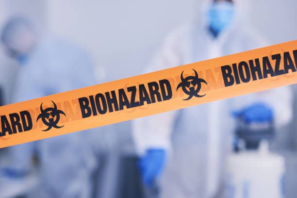 Professional Blood Cleanup technician working in Volga, SD